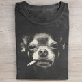 Smoking Chihuahua T-shirt