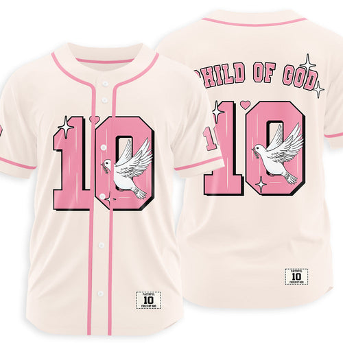Child Of God Christian Baseball Jersey