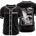 Father, Forgiven Them Christian Black Baseball Jersey