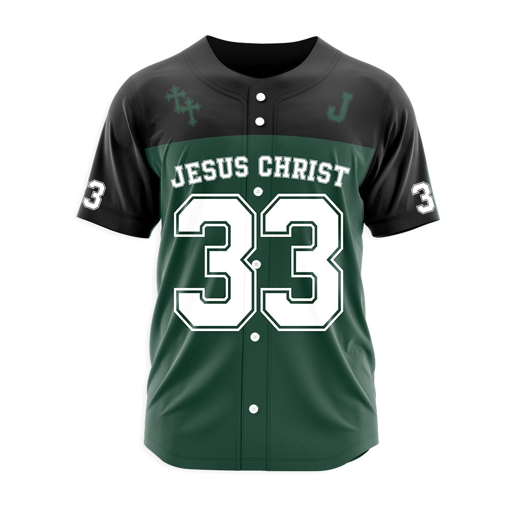 Jesus Christ Christian Baseball Jersey
